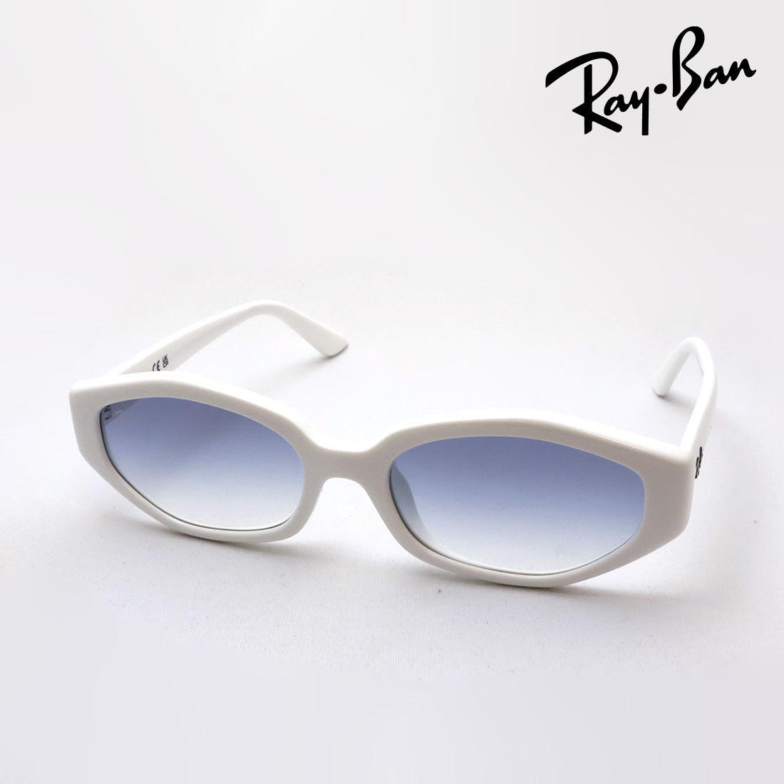 レイバン サングラス Ray-Ban RB4473D 677219 56 幾何学形 ジオメトリック スクエア ホワイト系