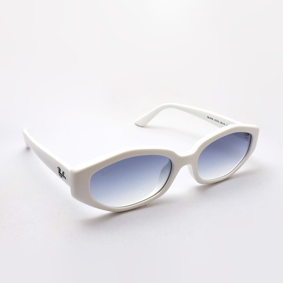 レイバン サングラス Ray-Ban RB4473D 677219 56 幾何学形 ジオメトリック スクエア ホワイト系