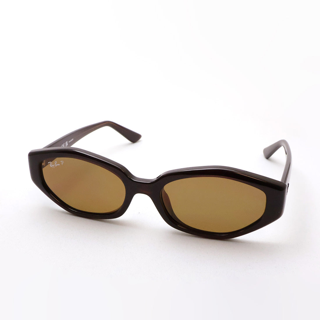 レイバン 偏光サングラス Ray-Ban RB4473D 71483 56 幾何学形 ジオメトリック スクエア ブラウン系