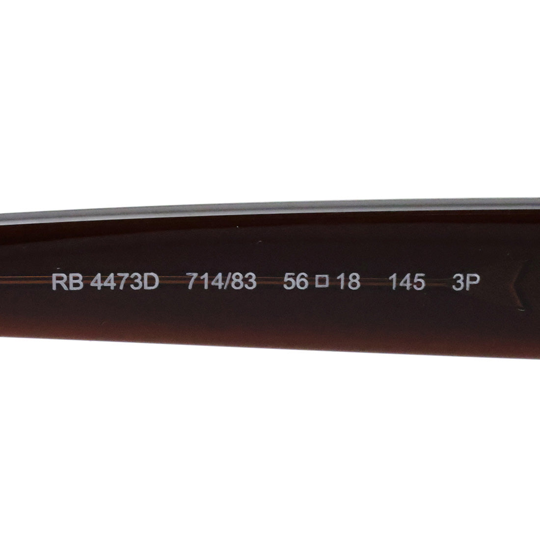 レイバン 偏光サングラス Ray-Ban RB4473D 71483 56 幾何学形 ジオメトリック スクエア ブラウン系