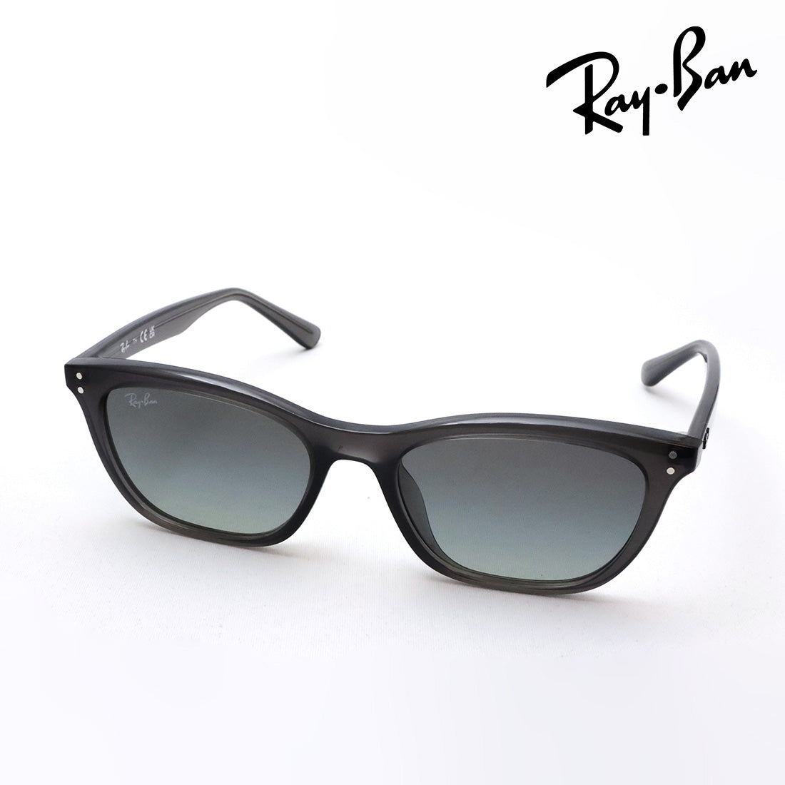 レイバン サングラス Ray-Ban RB4474D 667511 54 幾何学形 キャットアイ グレー系