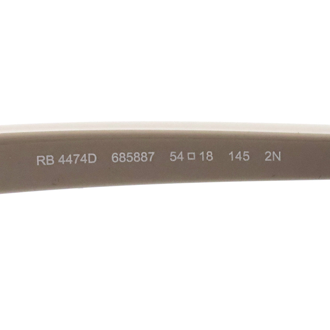 レイバン サングラス Ray-Ban RB4474D 685887 54 幾何学形 キャットアイ ベージュ系