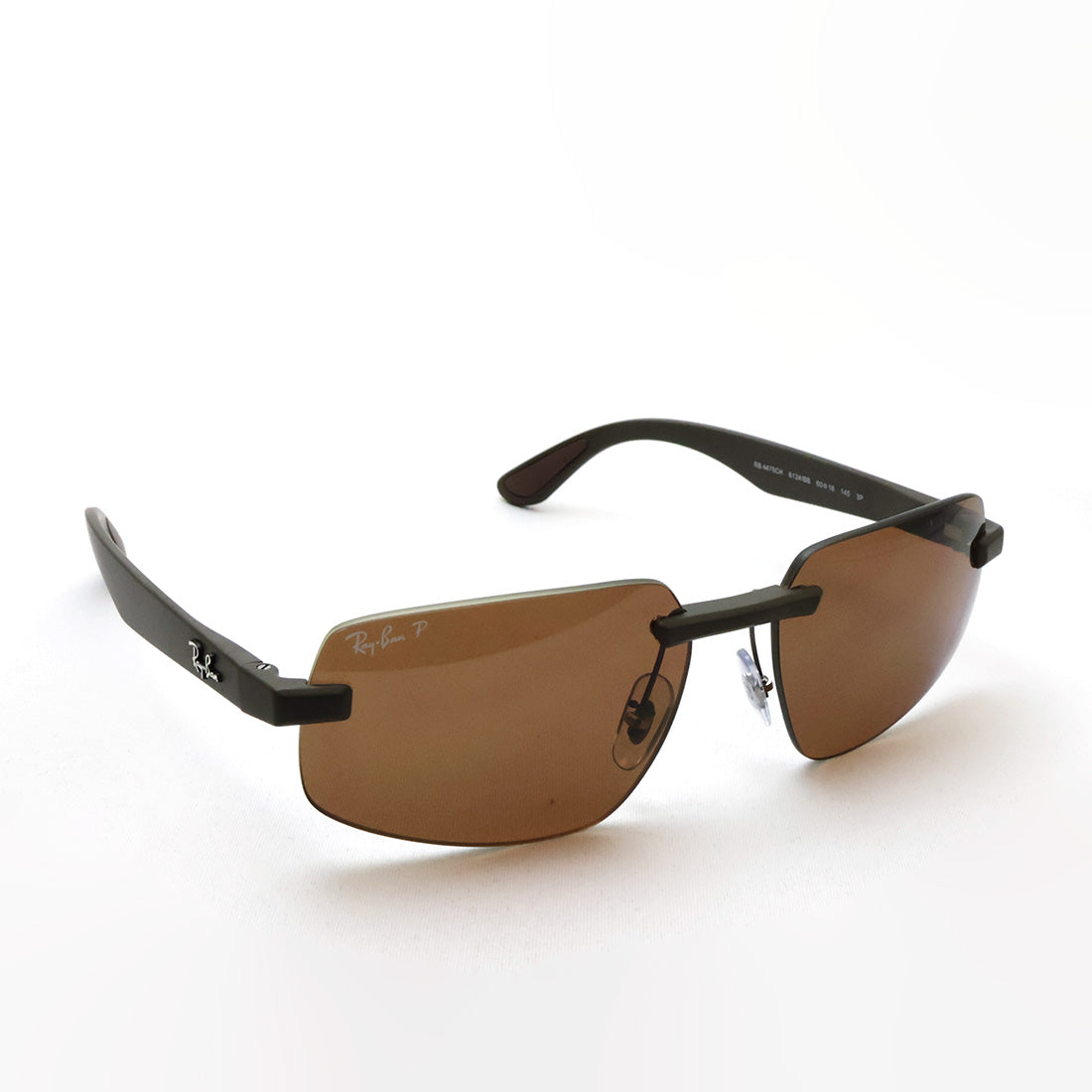 レイバン 偏光サングラス Ray-Ban RB4475CH 6124BB 60 スクエア