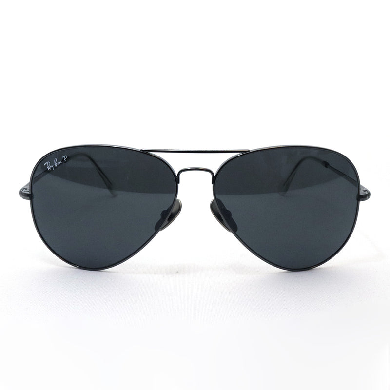 レイバン 偏光サングラス Ray-Ban AVIATOR TITANIUM アビエーター チタニウム RB8089 16548 58 62 ティアドロップ