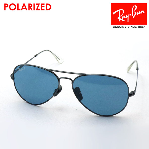 レイバン 偏光サングラス Ray-Ban AVIATOR TITANIUM アビエーター チタニウム RB8089 165S2 58 62 ティアドロップ