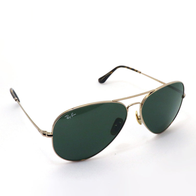 レイバン サングラス Ray-Ban AVIATOR TITANIUM アビエーター チタニウム RB8089 926531 58 62 ティアドロップ