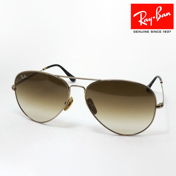 レイバン サングラス Ray-Ban AVIATOR TITANIUM アビエーター チタニウム RB8089 926551 58 62 ティアドロップ