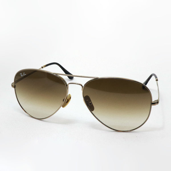 レイバン サングラス Ray-Ban AVIATOR TITANIUM アビエーター チタニウム RB8089 926551 58 62 ティアドロップ