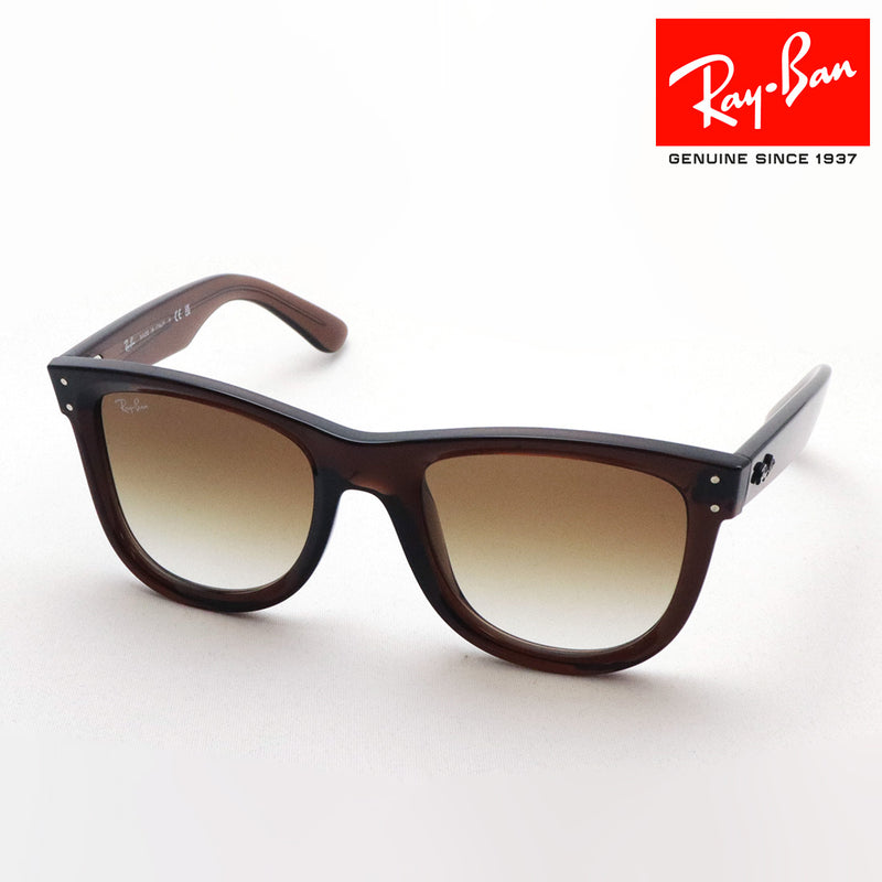 射线棕色太阳镜Ray-Ban RBR0502S 6709CB Wayfarer反向反向