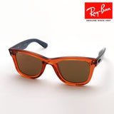 射线棕色太阳镜Ray-Ban RBR0502S 6712GM Wayfarer反向反向