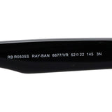 レイバン サングラス Ray-Ban RBR0505S 6677VR 52 REVERSE リバース  ラウンド ブラック系