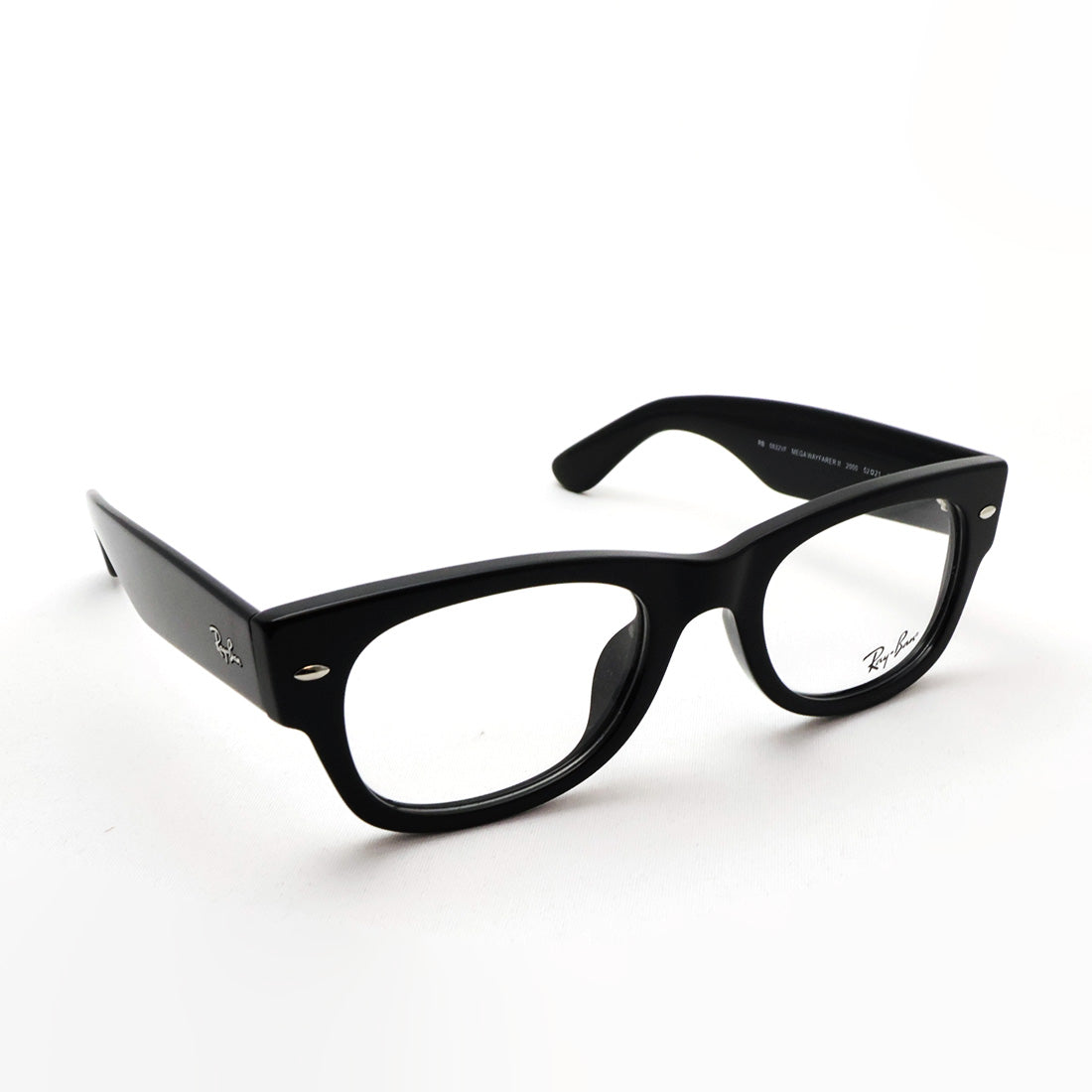 レイバン メガネ Ray-Ban RX0832VF 2000 52 MEGA WAYFARER II スクエア ブラック系