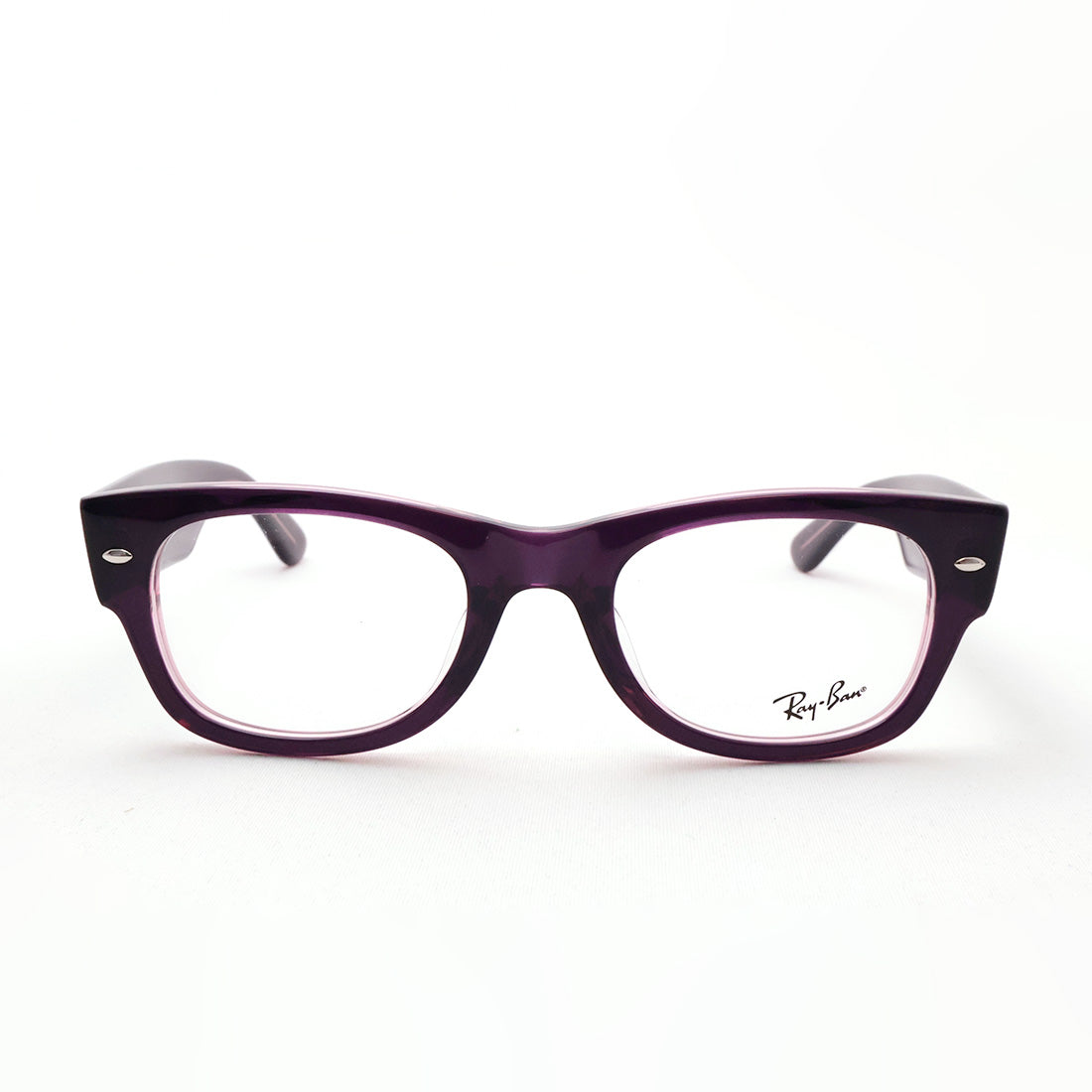 レイバン メガネ Ray-Ban RX0832VF 8364 52 MEGA WAYFARER II スクエア レッド系