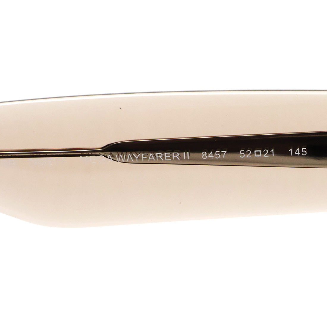 レイバン メガネ Ray-Ban RX0832VF 8457 52 MEGA WAYFARER II スクエア ベージュ系