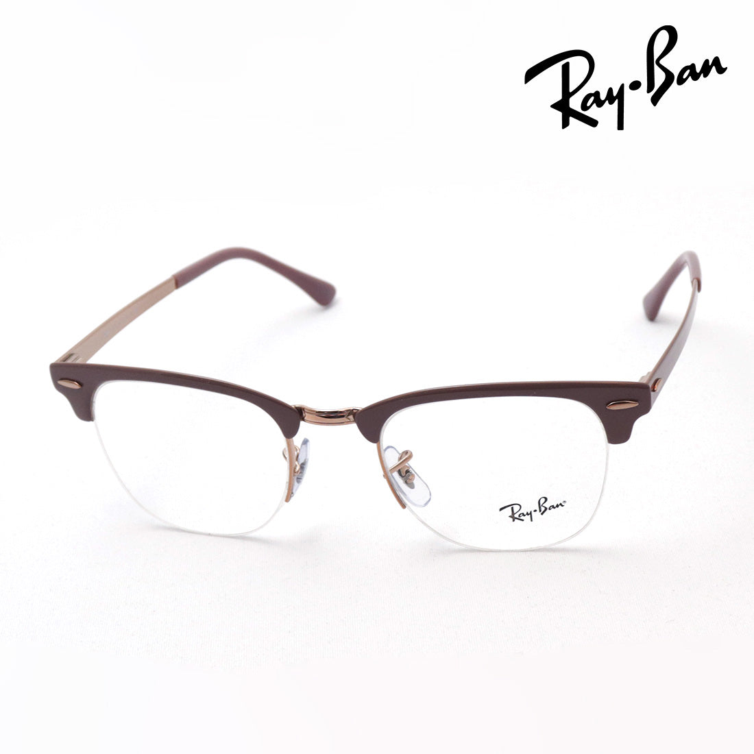 射线玻璃杯Ray-Ban RX3716VM 2973 Club Master Metal