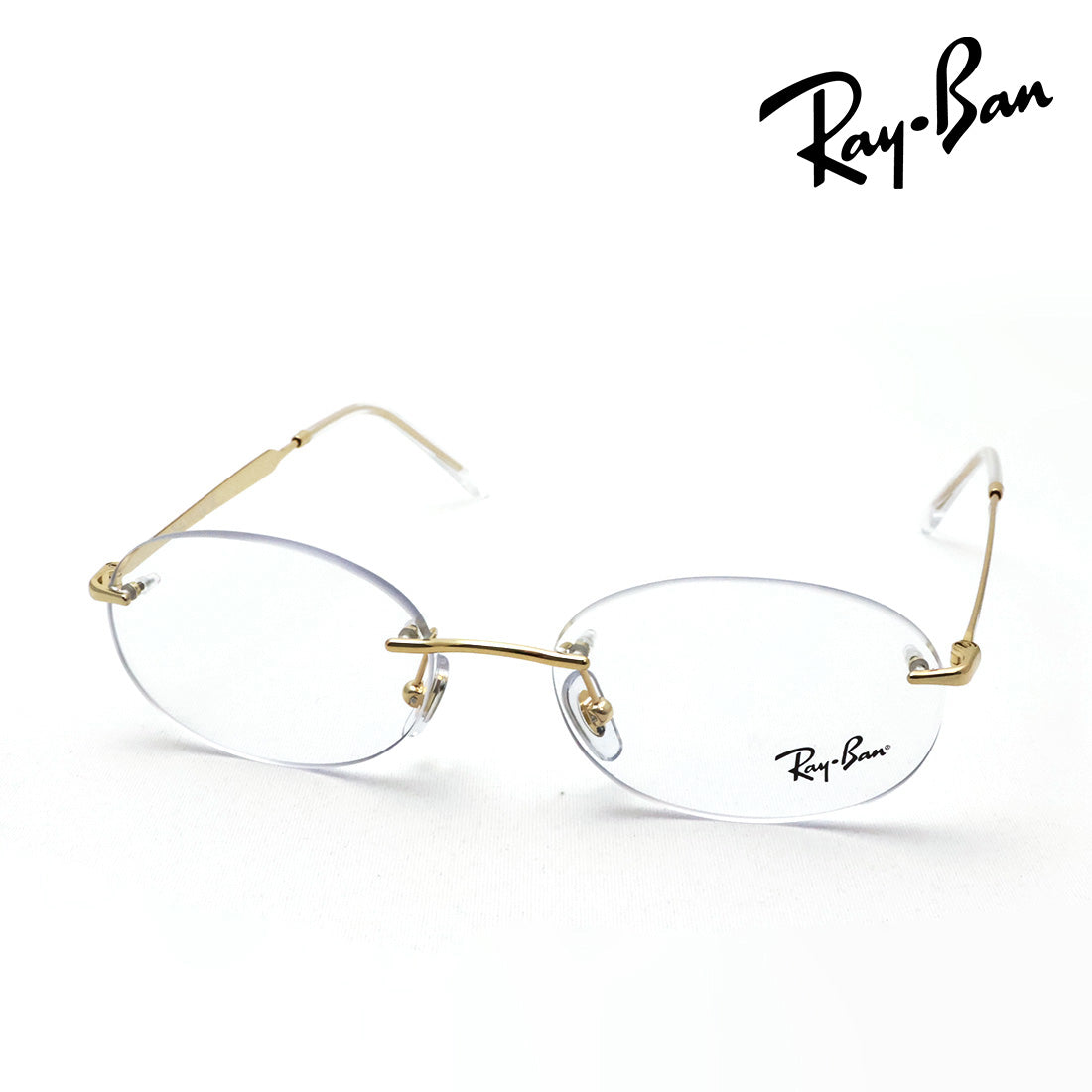 レイバン メガネ Ray-Ban RX3767V 2500 50 52 オーバル リムレス