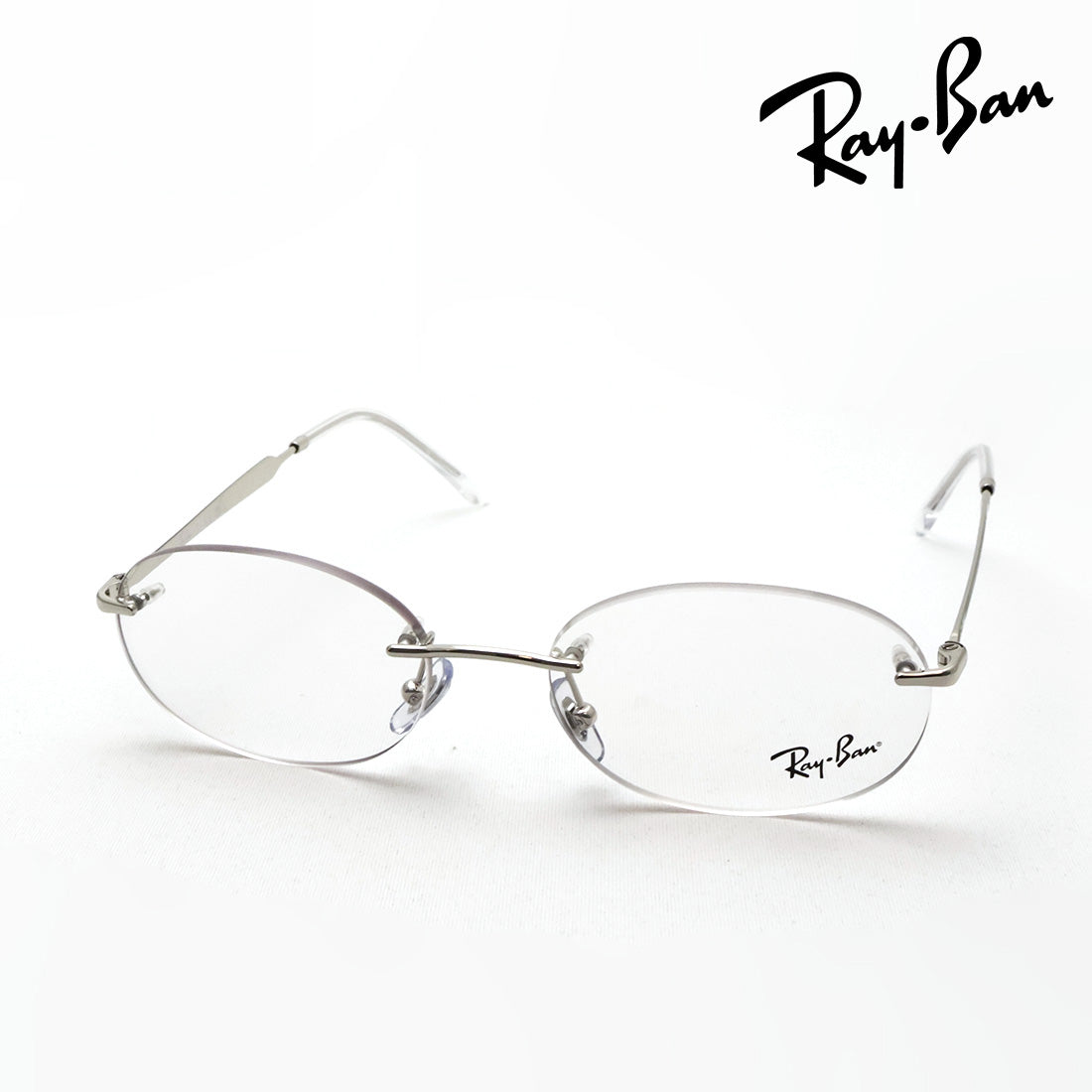 レイバン メガネ Ray-Ban RX3767V 2501 50 52 オーバル リムレス