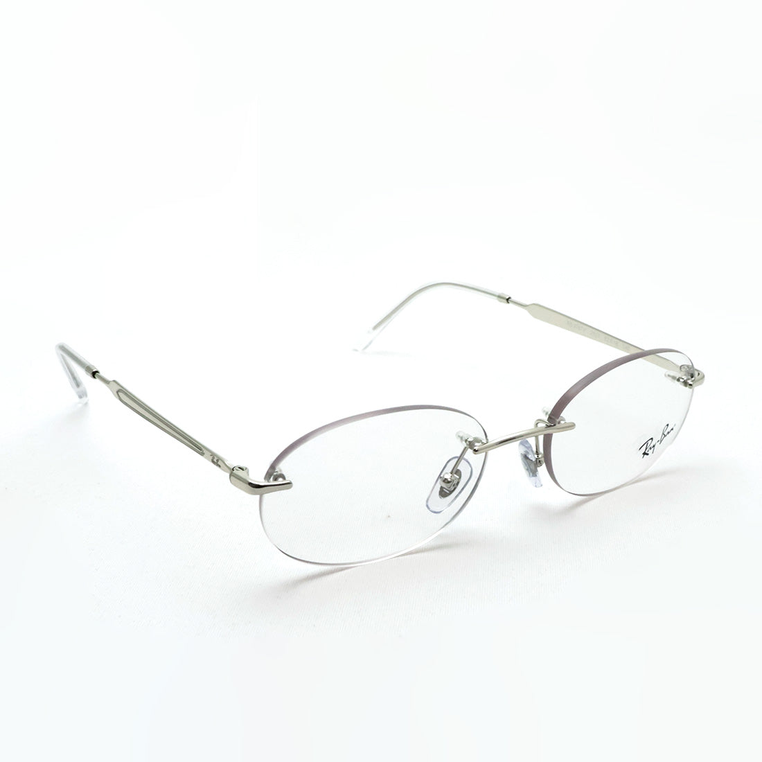 レイバン メガネ Ray-Ban RX3767V 2501 50 52 オーバル リムレス