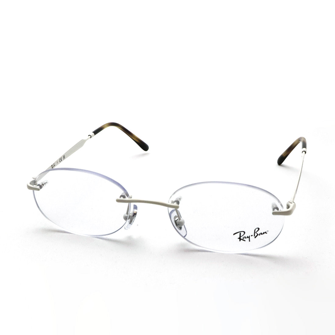 レイバン メガネ Ray-Ban RX3767V 3205 50 52 オーバル リムレス
