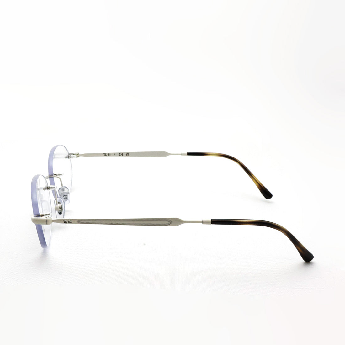 レイバン メガネ Ray-Ban RX3767V 3205 50 52 オーバル リムレス