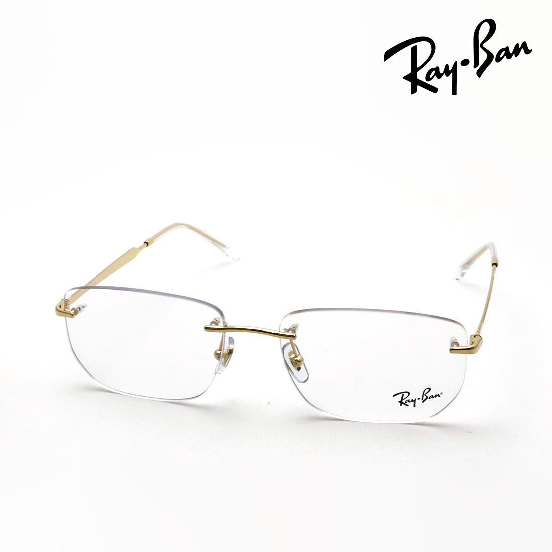 レイバン メガネ Ray-Ban RX3768V 2500 54 56 スクエア リムレス