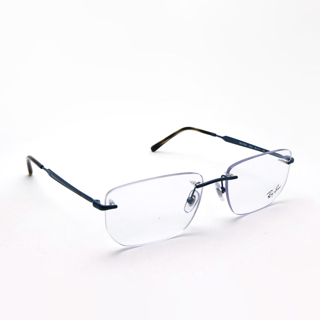レイバン メガネ Ray-Ban RX3768V 3203 54 56 スクエア リムレス