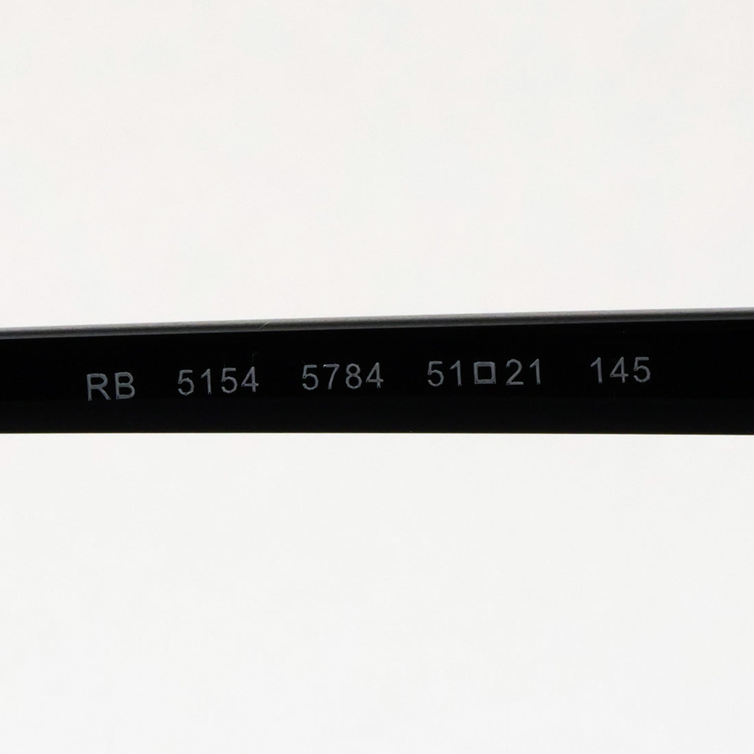 レイバン メガネ Ray-Ban RX5154 5784 49 51 53 クラブマスター ブロー ブラック系