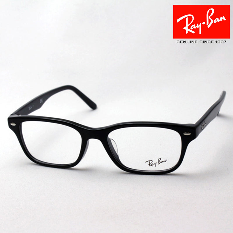 【新品】 レイバン 眼鏡 メガネ Ray-Ban RB5345d 2000 ウェリントン メンズ RX5345d 黒縁ファッション小物