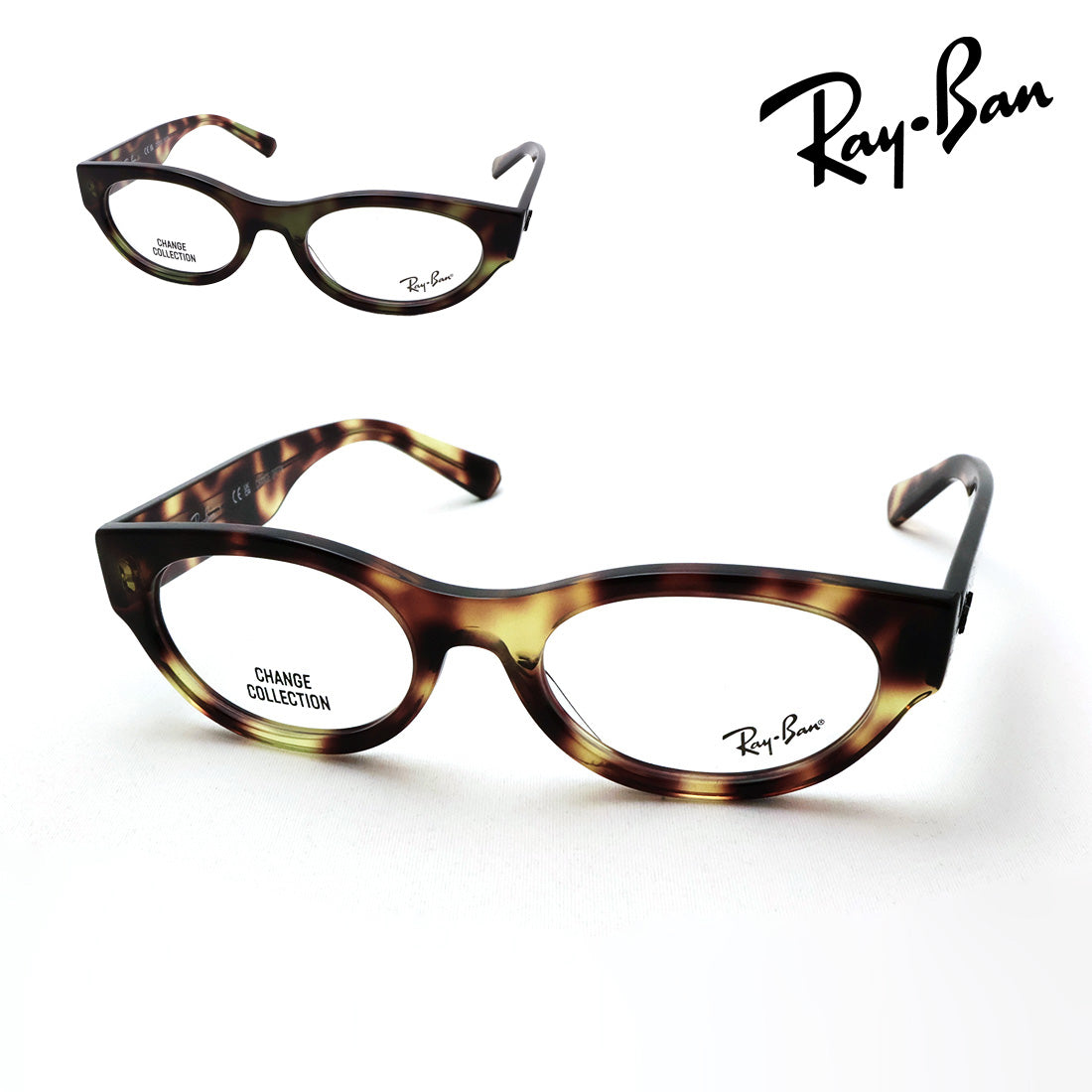 レイバン メガネ Ray-Ban OPTICS CHANGE RX5447 8459 51 53 オーバル