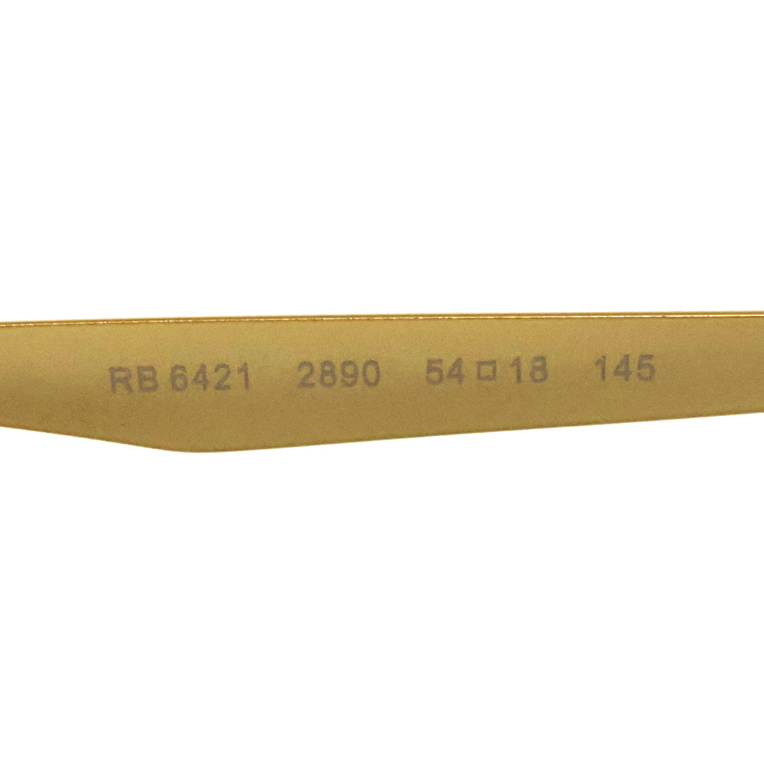 レイバン メガネ Ray-Ban RX6421 2890 52 54 56 スクエア