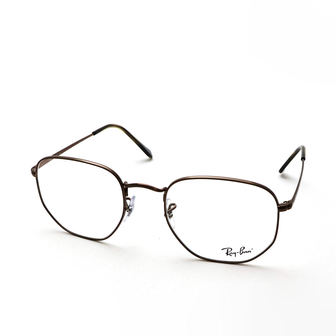 レイバン メガネ Ray-Ban RX6448 2511 スクエア ヘキサゴン ブラウン系