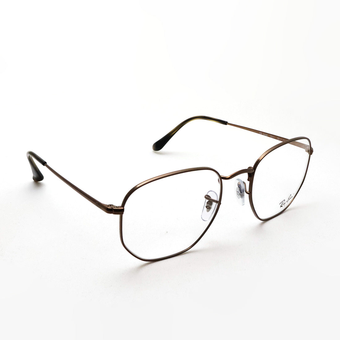 レイバン メガネ Ray-Ban RX6448 2511 スクエア ヘキサゴン ブラウン系