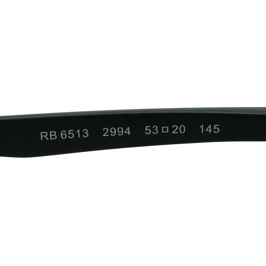 レイバン メガネ Ray-Ban RX6513 2994 53 55 ハーフリム スクエア