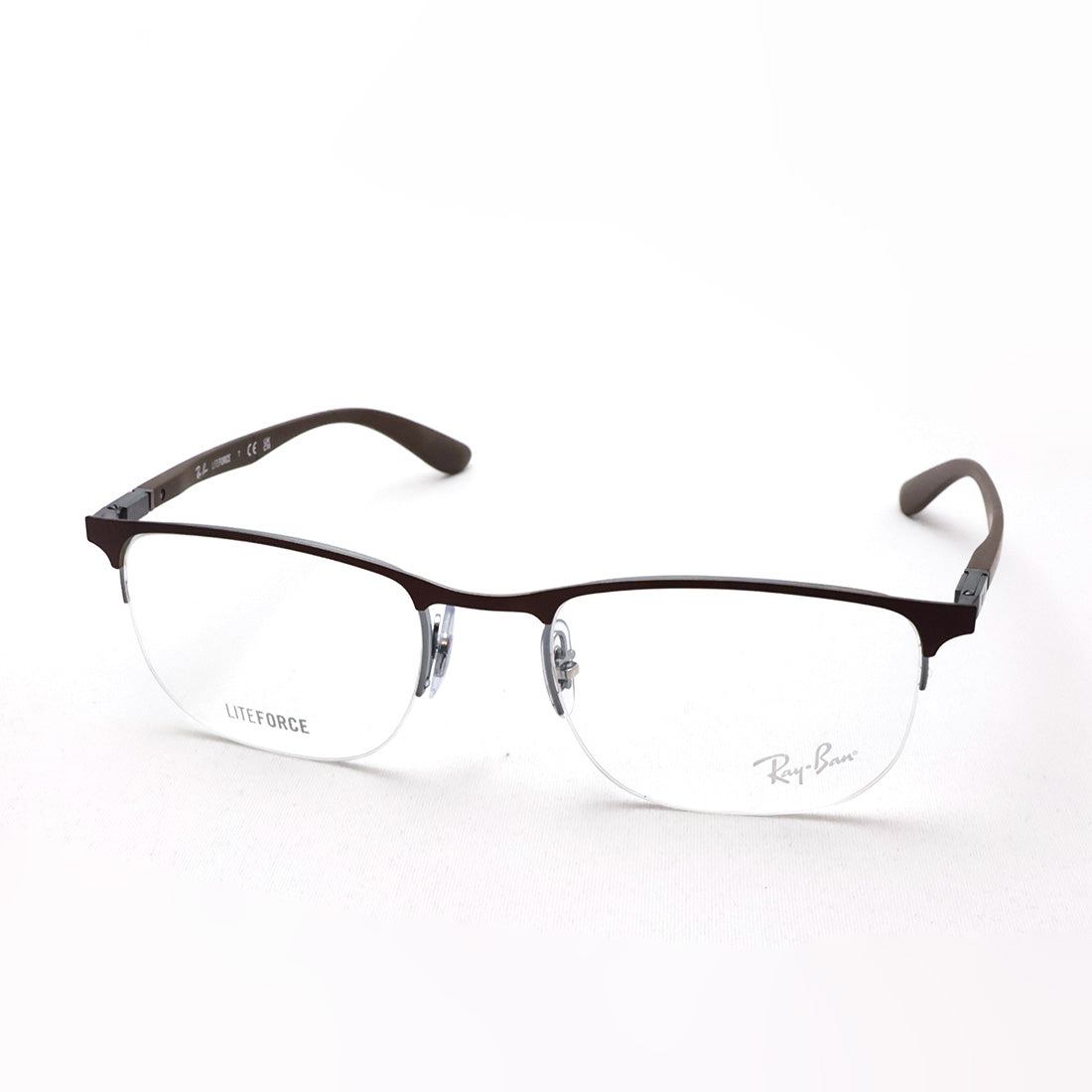レイバン メガネ Ray-Ban RX6513 3228 53 55 ハーフリム スクエア