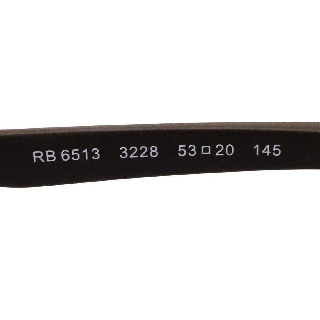 レイバン メガネ Ray-Ban RX6513 3228 53 55 ハーフリム スクエア