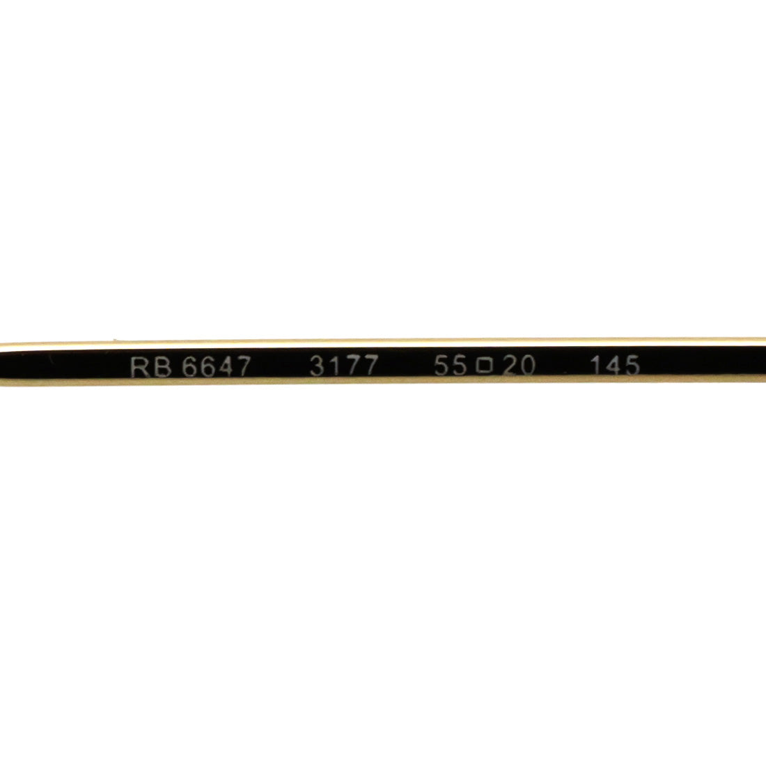レイバン メガネ Ray-Ban RX6647 3177 53 55