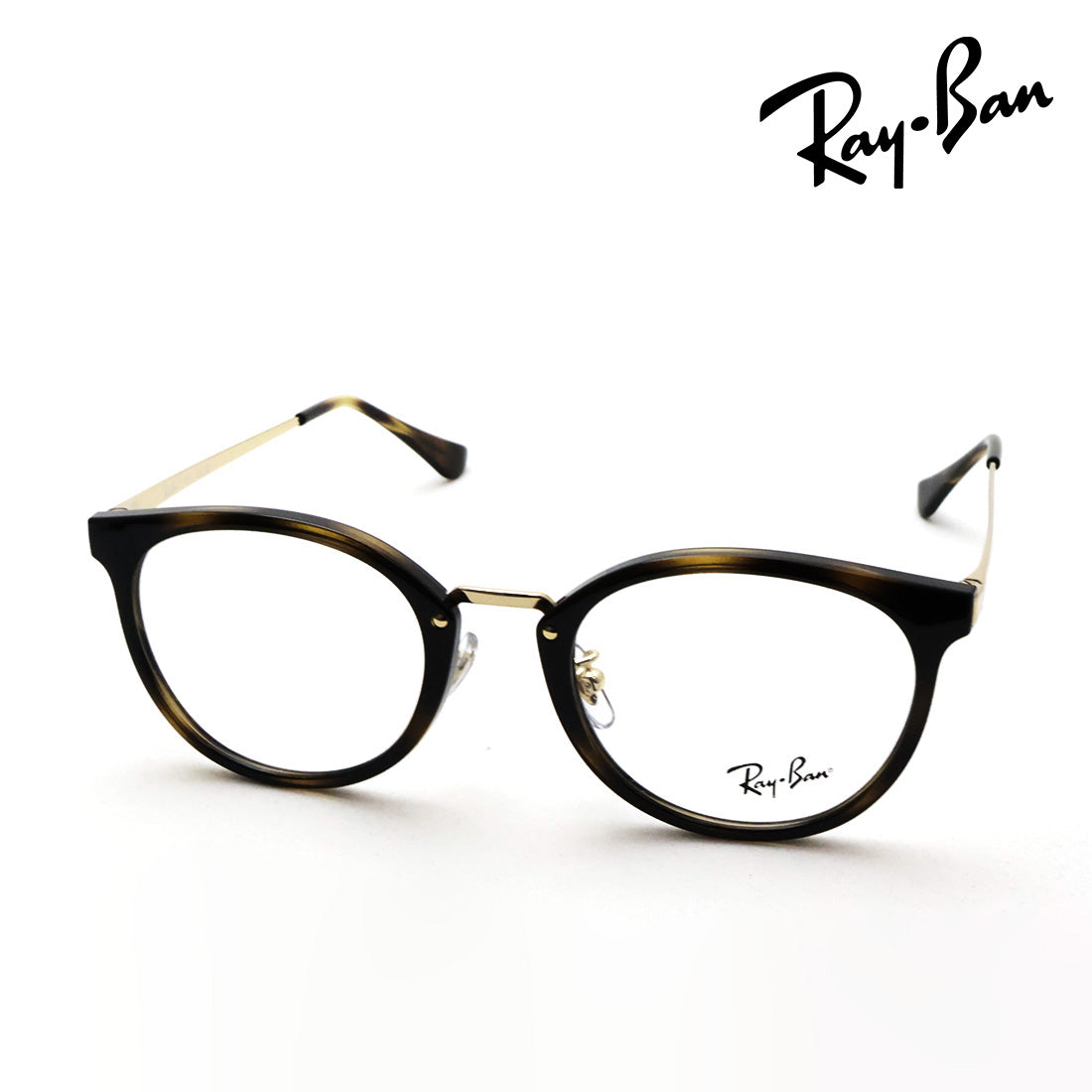 レイバン メガネ Ray-Ban RX7266D 8472 49 ボストン トータス系
