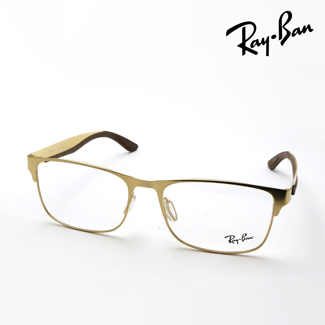 レイバン メガネ Ray-Ban RX7550 3220 55 57 チタン スクエア
