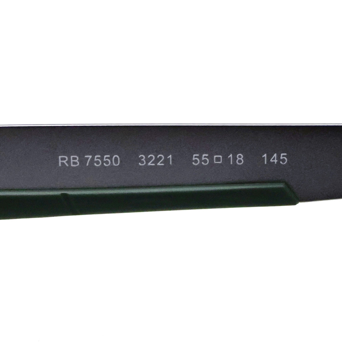 レイバン メガネ Ray-Ban RX7550 3221 55 57 チタン スクエア