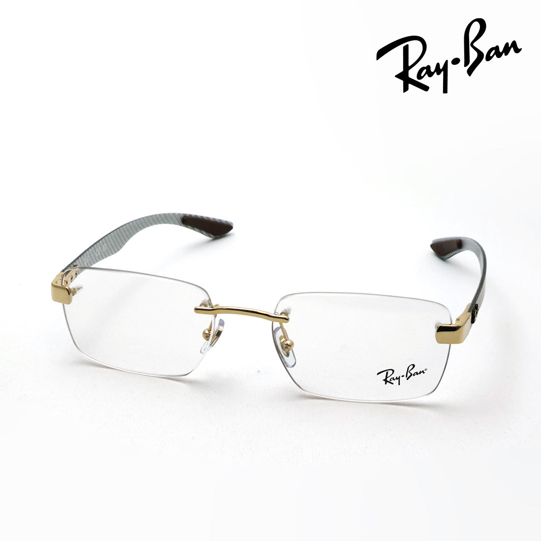 レイバン メガネ Ray-Ban RX8423 2500 54 56 スクエア リムレス