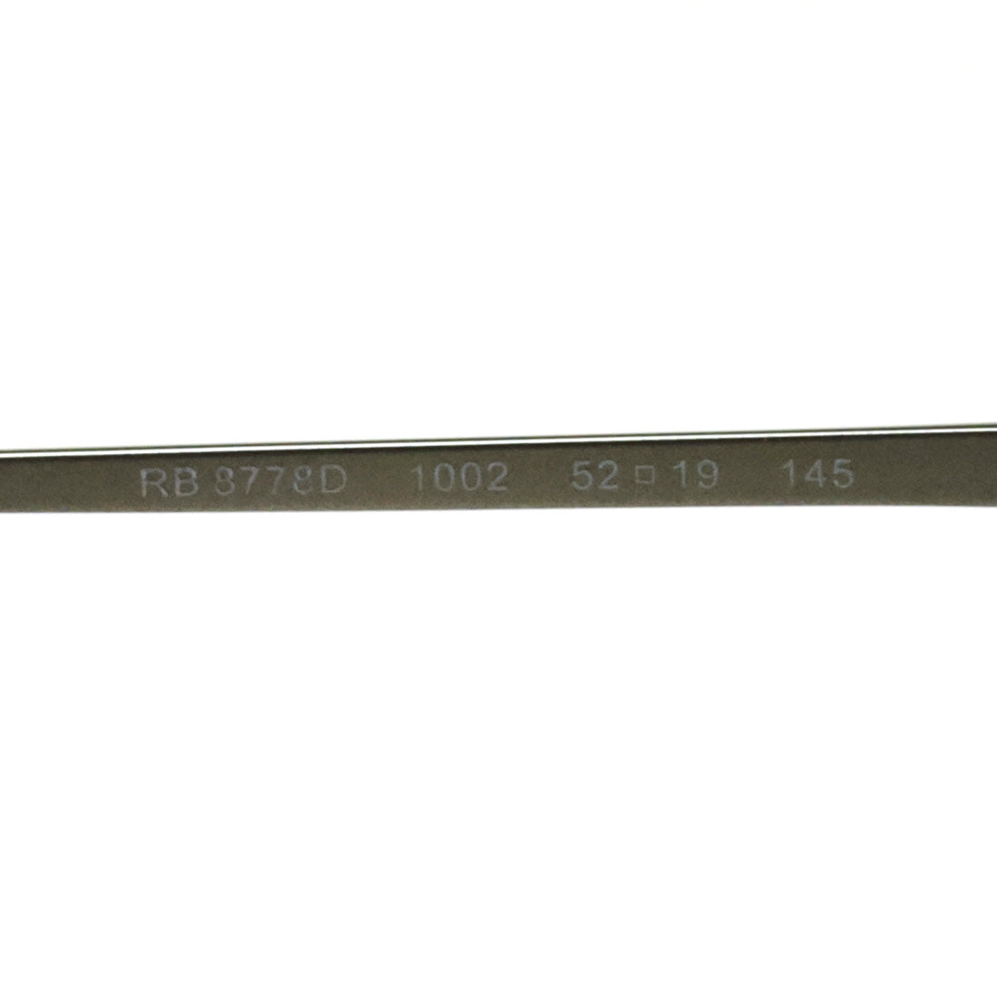 レイバン メガネ Ray-Ban RX8778D 1002 52 スクエア