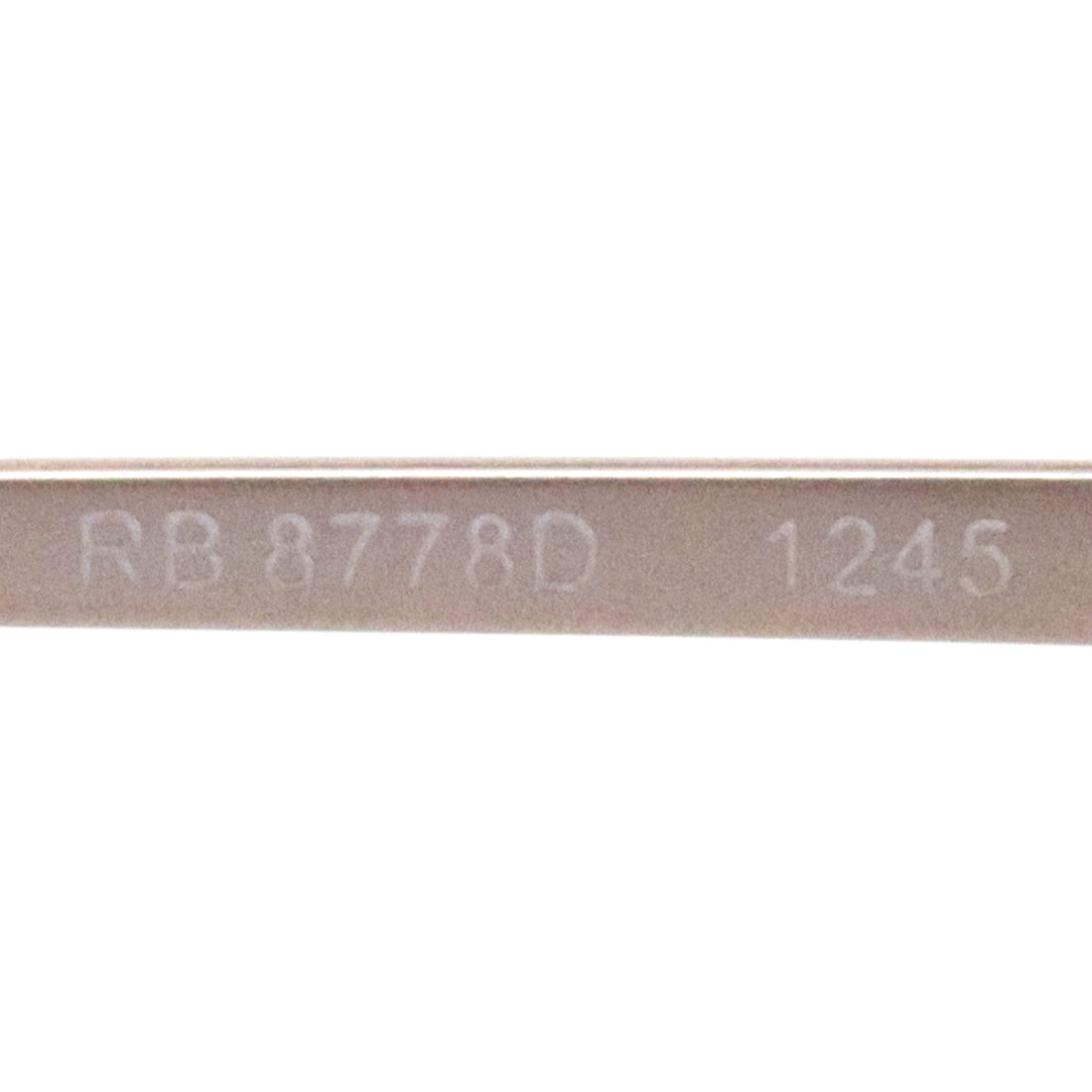 Ray-Ban glasses Ray-Ban RX8778D 1245 52 rounds