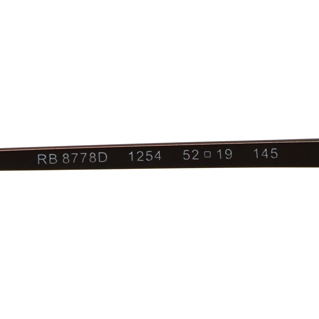 レイバン メガネ Ray-Ban RX8778D 1254 52 スクエア