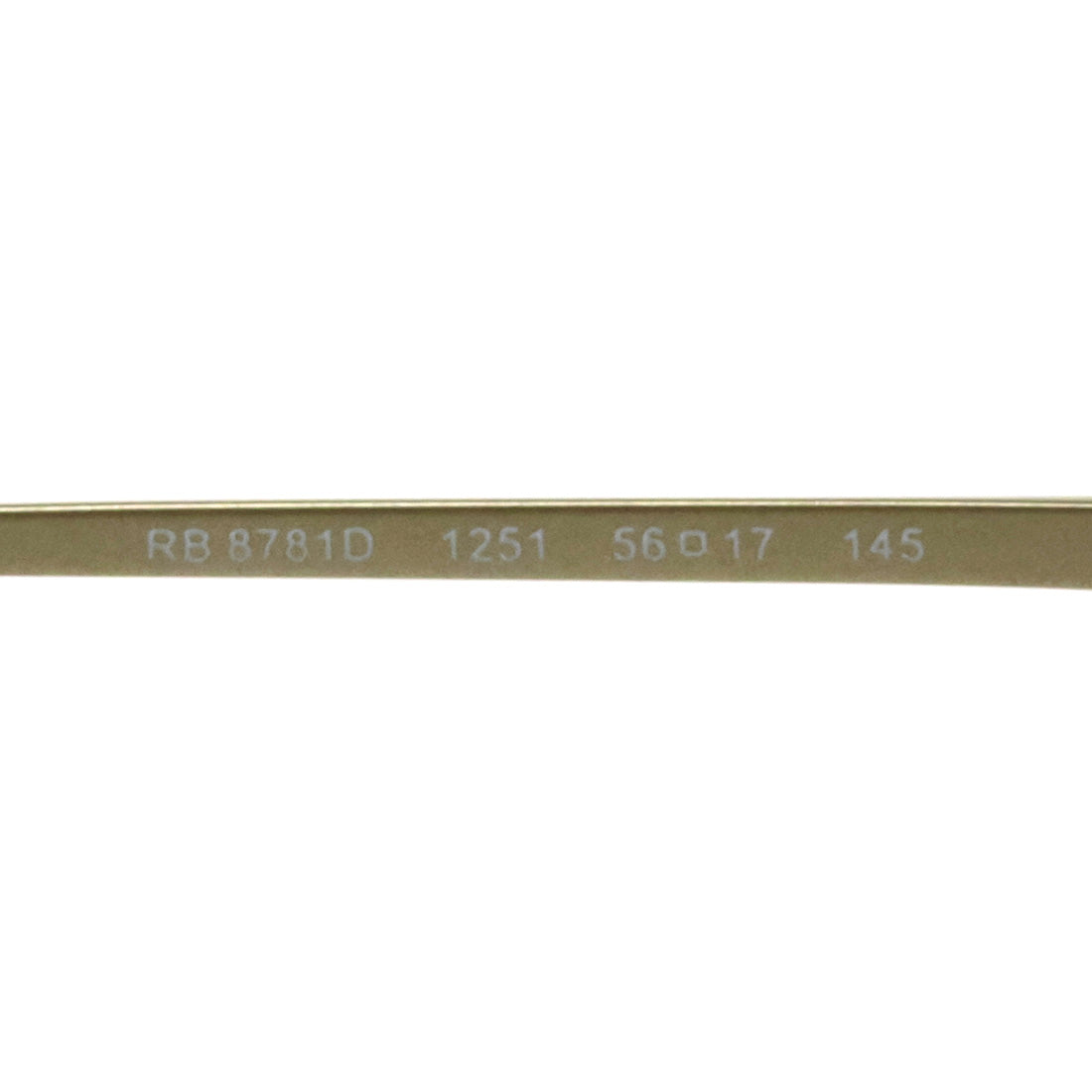 レイバン メガネ Ray-Ban RX8781D 1251 56