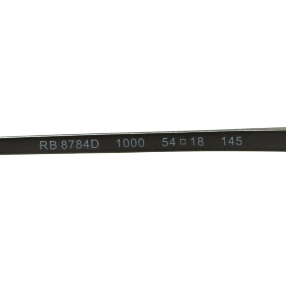 レイバン メガネ Ray-Ban RX8784D 1000 52 スクエア
