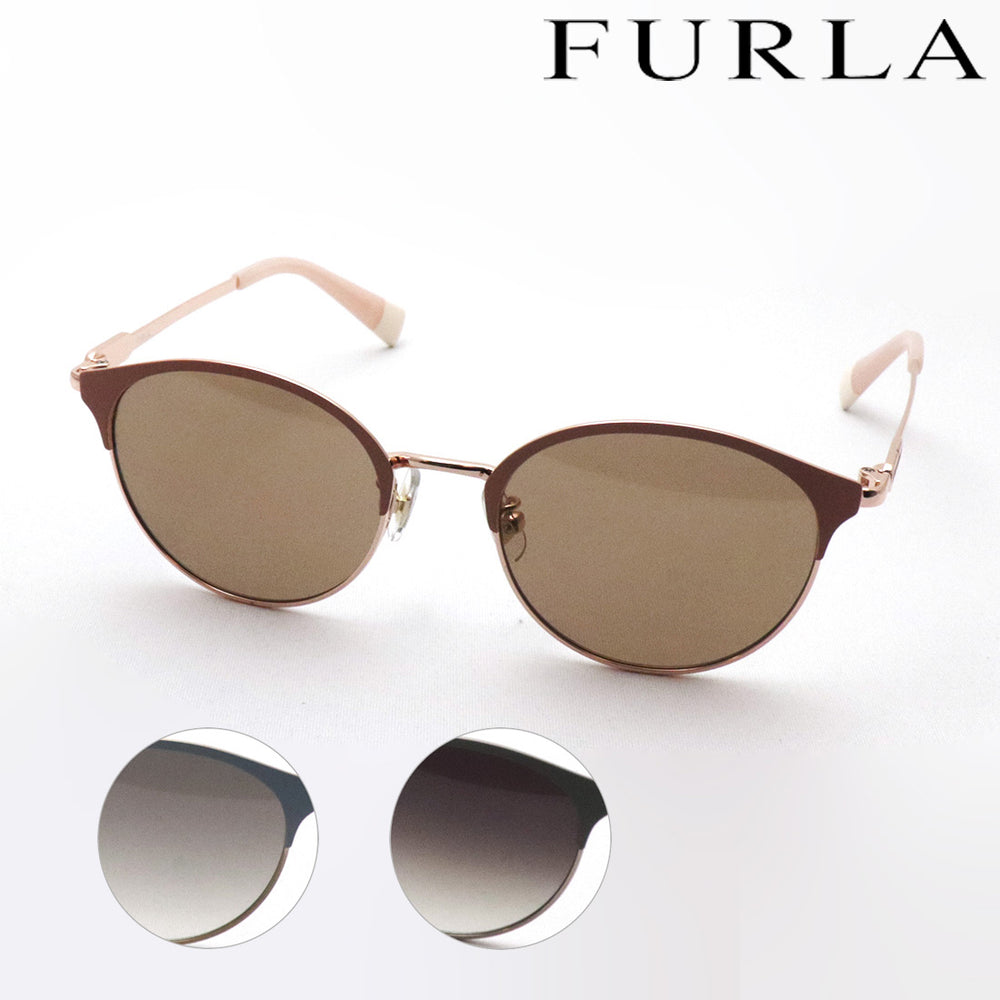 FURLA サングラス SFU749J 8MGX 54 フルラ FURLA サングラス 2024年モデル スクエア