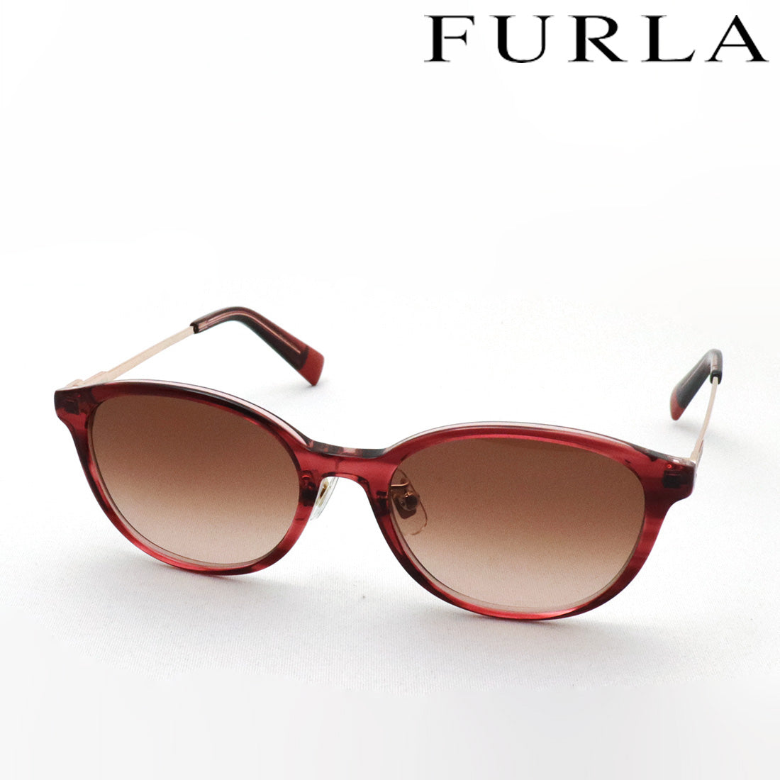フルラ サングラス FURLA SFU851J 01G2 52 ウェリントン