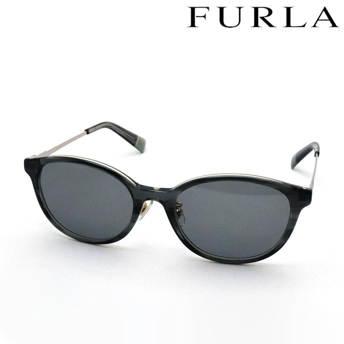 フルラ サングラス FURLA SFU851J 06BZ 52 ウェリントン