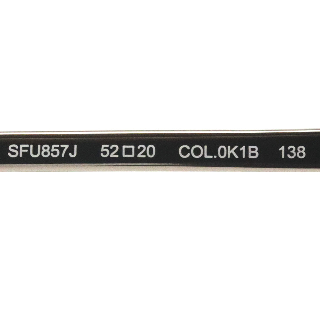 フルラ サングラス FURLA SFU857J 0K1B 52 フォックス