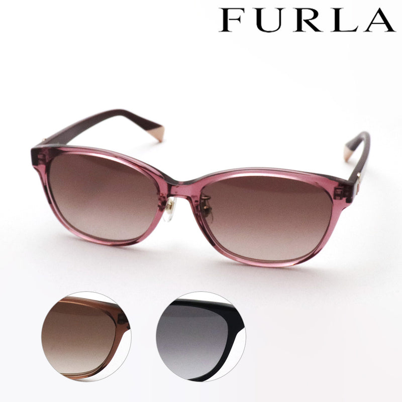 FURLA フルラ サングラス ピンク フルラ サングラス FURLA SFUA41J ジャパンモデル ウェリントン